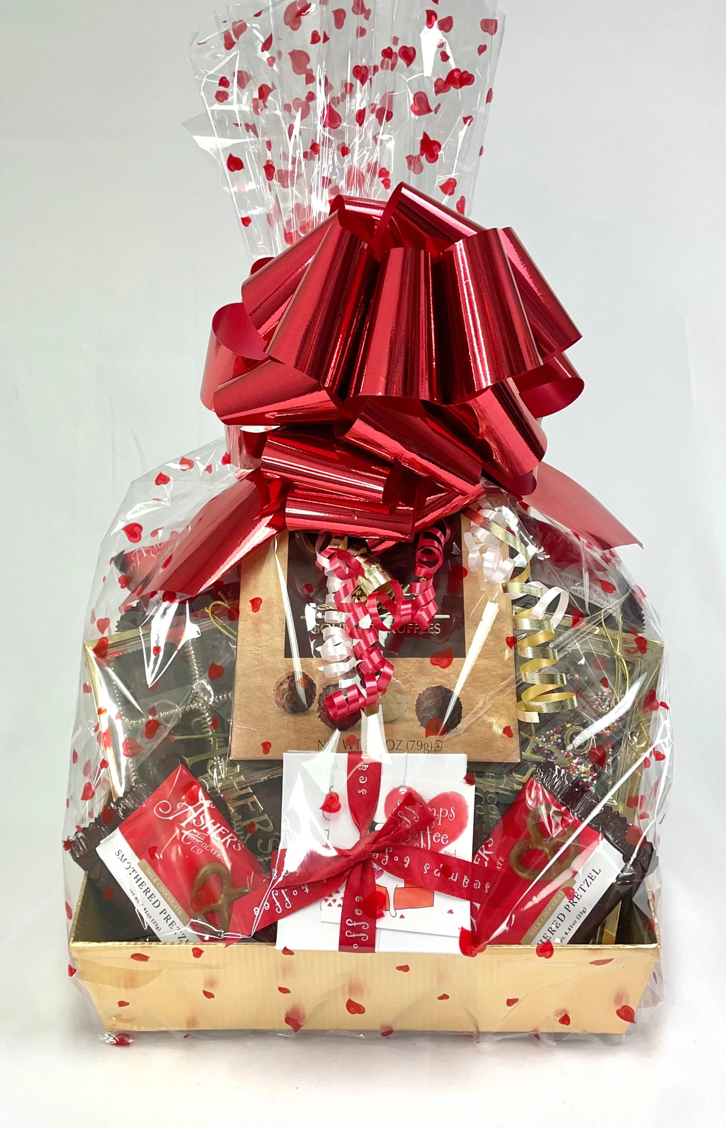 Valentine's Day Chocolate Lovers Gift Basket - Premium Chocolate & Gourmet Treats - BIG FRENCHIES