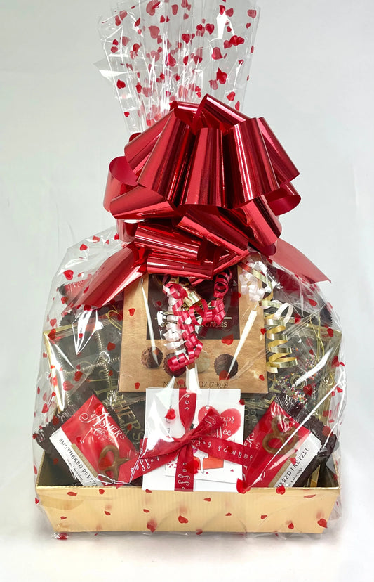 Valentine's Day Chocolate Lovers Gift Basket - Premium Chocolate & Gourmet Treats - BIG FRENCHIES