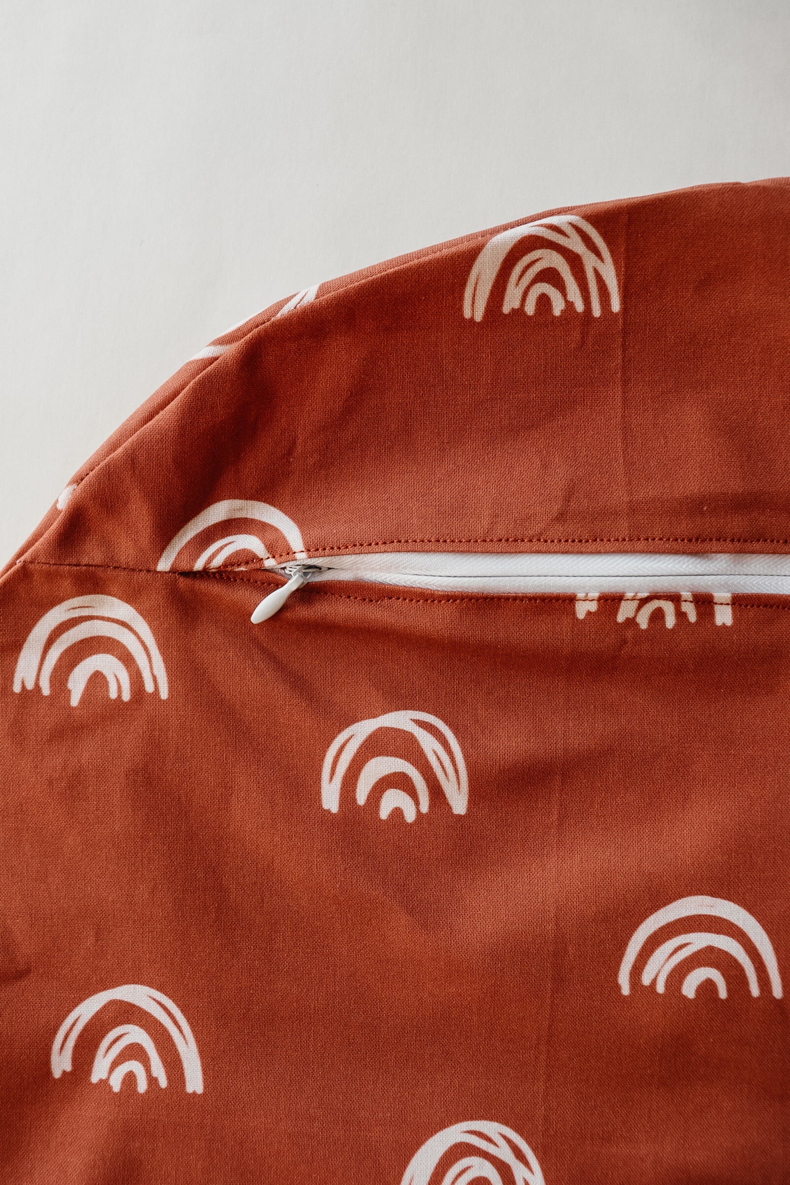 Rust Nursing Pillow Cover