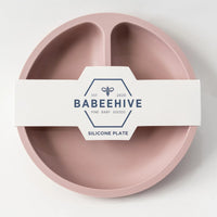 Dusty Rose Silicone Suction Plate - BIG FRENCHIES
