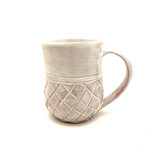 Whitewashed Ananas Mug - BIG FRENCHIES