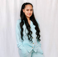 Powder | Adult Button Pajama Top