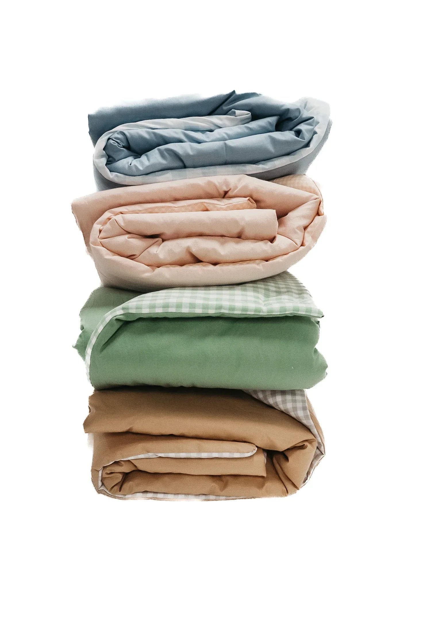Chestnut Gingham Quilted Blanket - BIG FRENCHIES