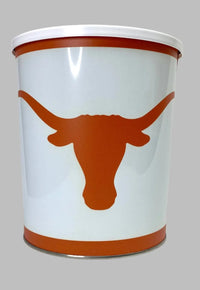 JGB Sports - Texas Longhorns Gift Tin Basket - Made In America - BIG FRENCHIES