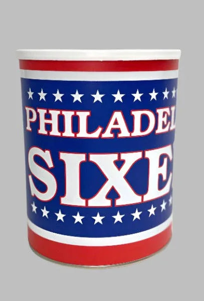 JGB Sports - Philadelphia 76ers Gift Tin Basket- Made In America - BIG FRENCHIES