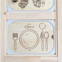 **Pre-order (Ships in 3-4 Weeks)**FLISAT Sensory Bin Insert Activity Board - BIG FRENCHIES