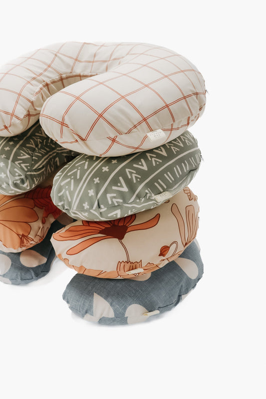 Woven Nursing Pillow Cover