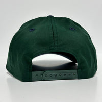 I MARRIED A NUN Mid Green Crown SnapBack Cap Funny Dad Hat Custom Embroidered