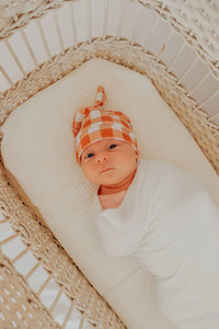 Gingham Knotted Hat - BIG FRENCHIES