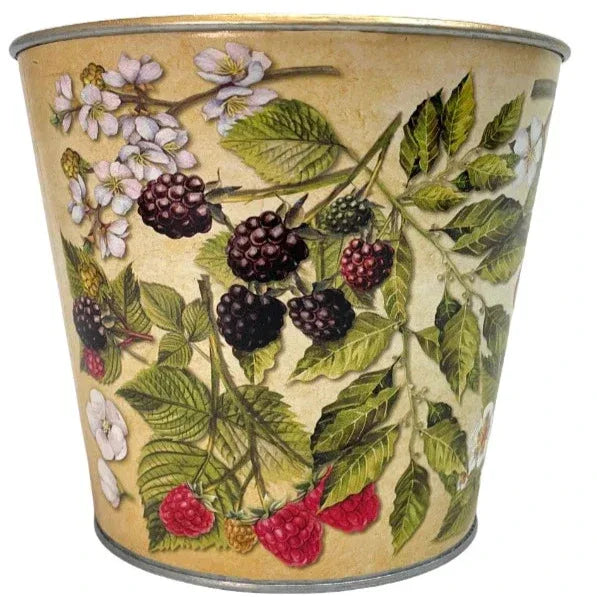 Jenny's Small Berry Gift Tin Basket - Gourmet Snacks in Reusable Berry Tin - BIG FRENCHIES