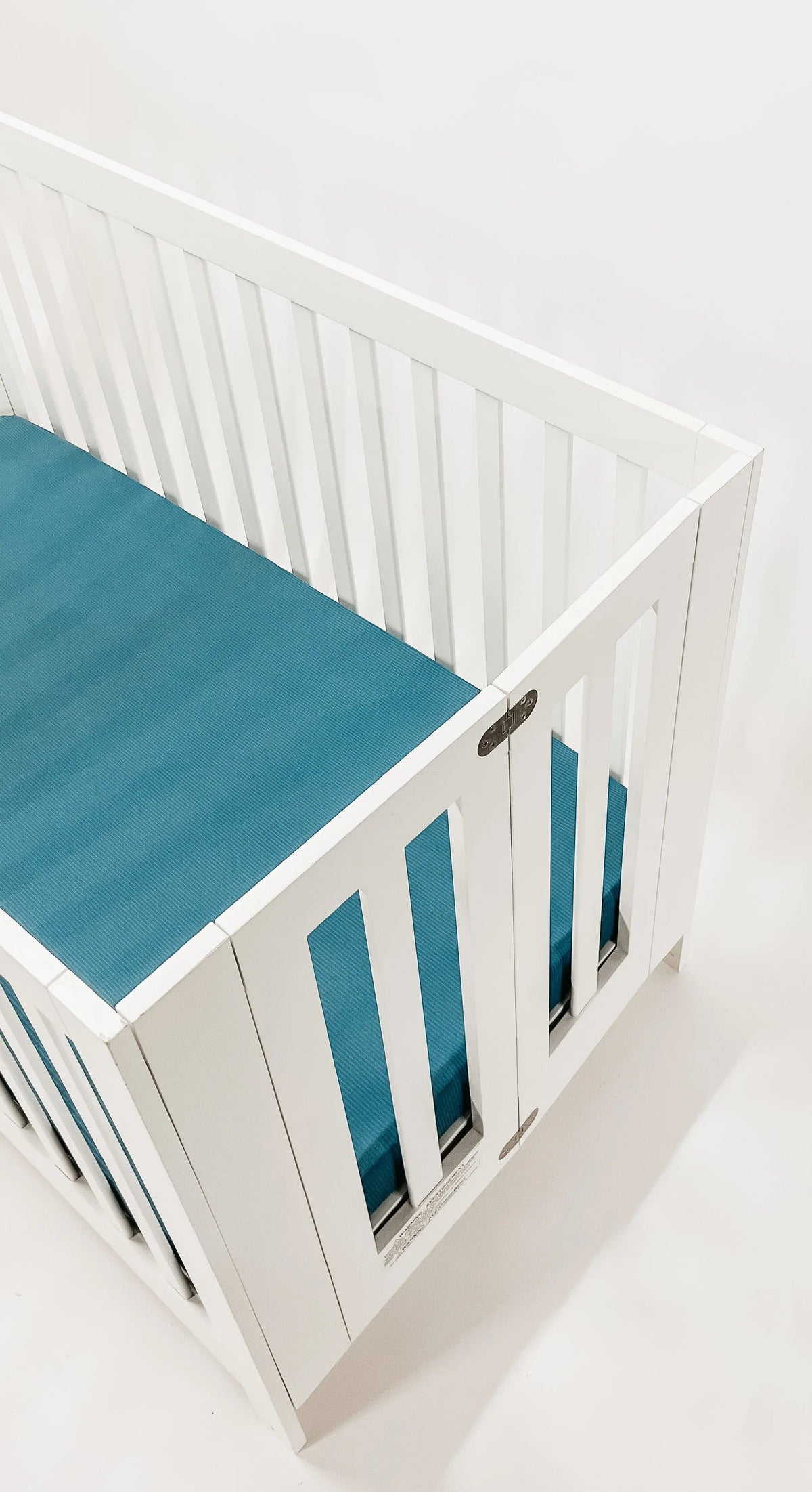 River Ribbed Crib Sheet - BIG FRENCHIES