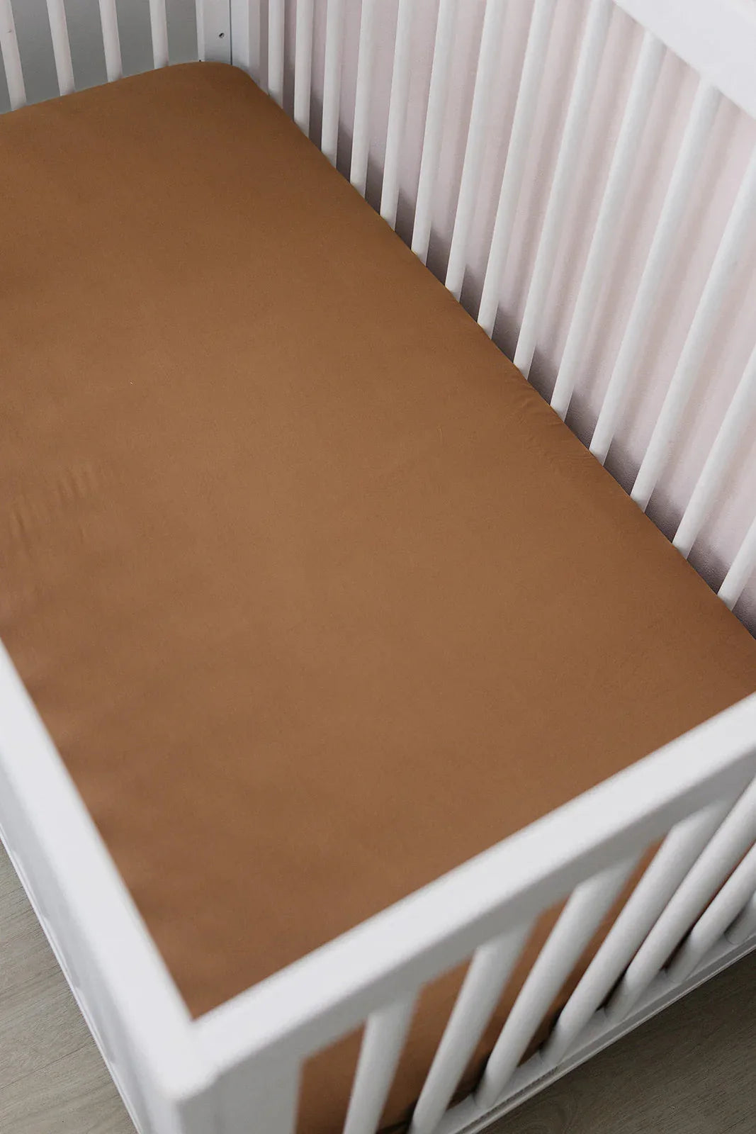 Mustard Bamboo Stretch Crib Sheet - BIG FRENCHIES