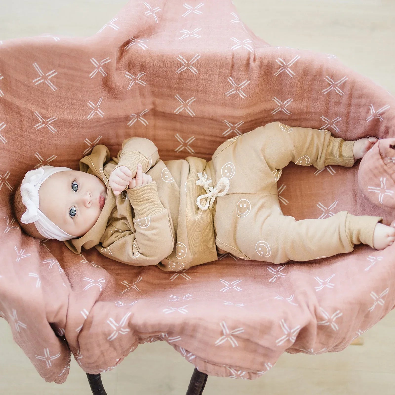 Just Peachy Muslin Quilt - BIG FRENCHIES