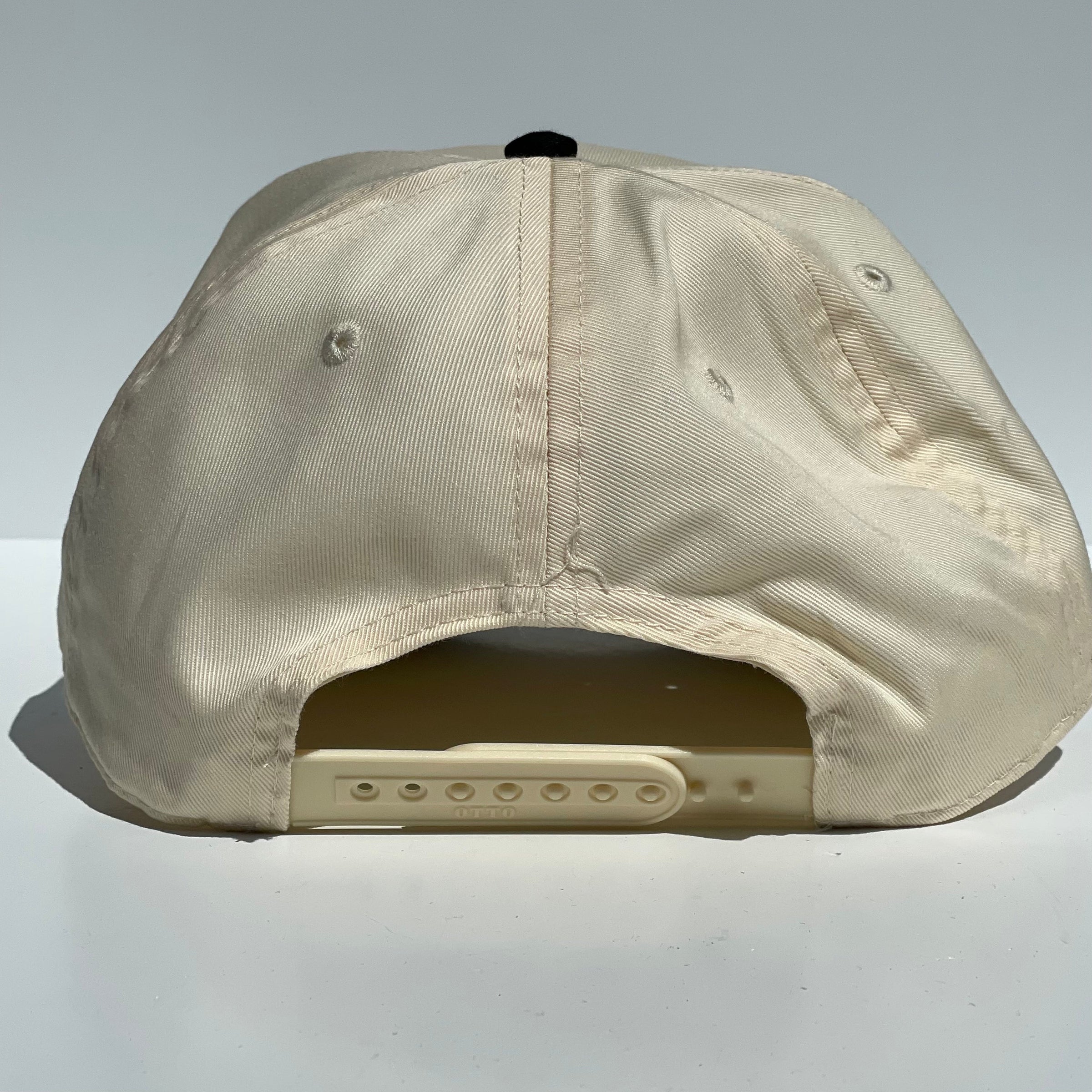 Go Fuck Your Self Custom Embroidered SnapBack Cream/Black