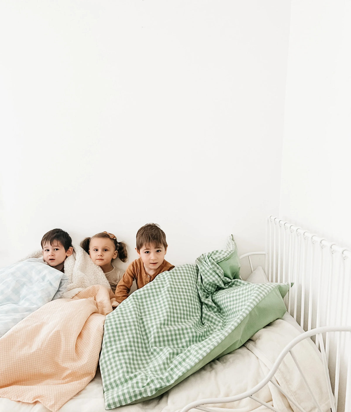 Ivy Gingham Quilted Blanket - BIG FRENCHIES
