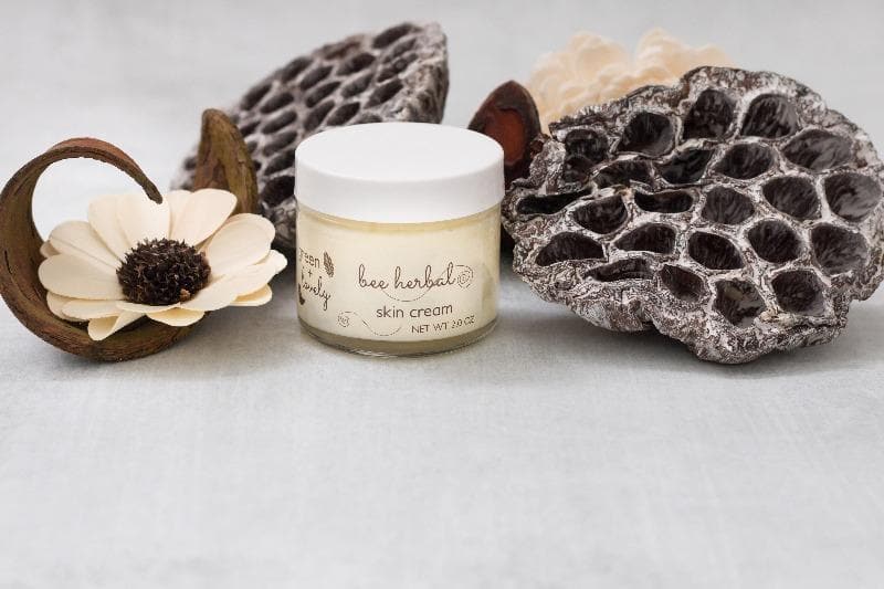 Bee Herbal Skin Cream - Intense Skin Moisturizer with Bee Propolis, Royal Jelly
