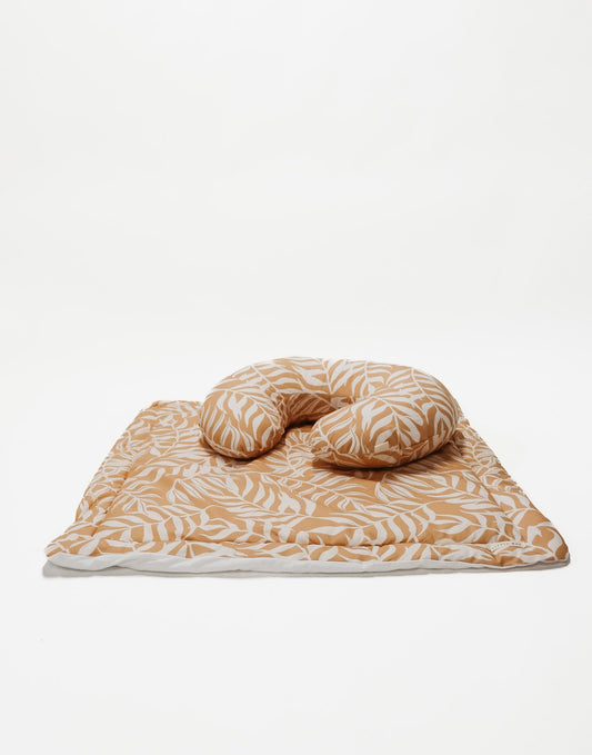 Gold Nursing Pillow Cover