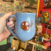 Peace Mug - Rustic Periwinkle - BIG FRENCHIES