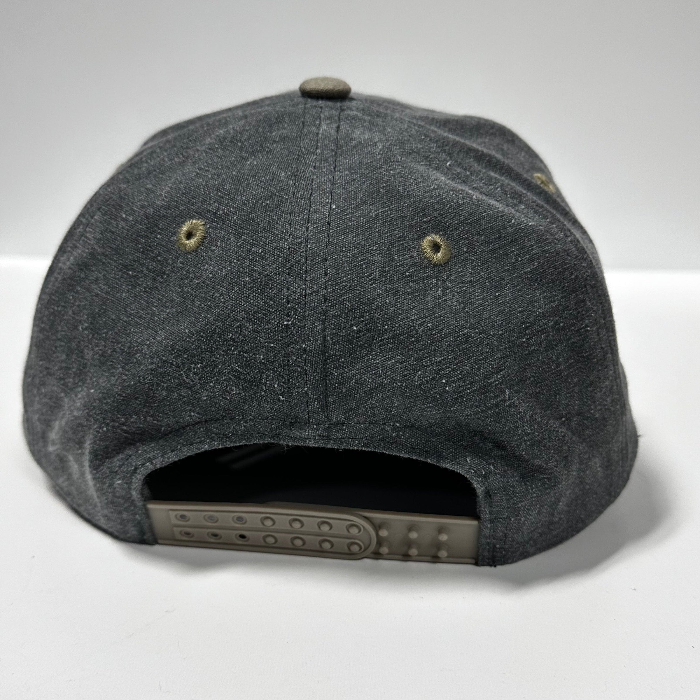 KICK ROCKS SMOKE CRACK Gray Stonewashed SnapBack Cap Hat Custom Embroidered