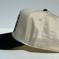 Go Fuck Your Self Custom Embroidered SnapBack Cream/Black