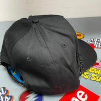 KICKIN' IT OLD SCHOOL 1996  Vintage Custom Embroidered Black Golf Snapback Cap Hat