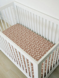 Daisy Dream Muslin Crib Sheet - BIG FRENCHIES