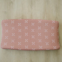 Just Peachy Muslin Changing Pad Cover - BIG FRENCHIES