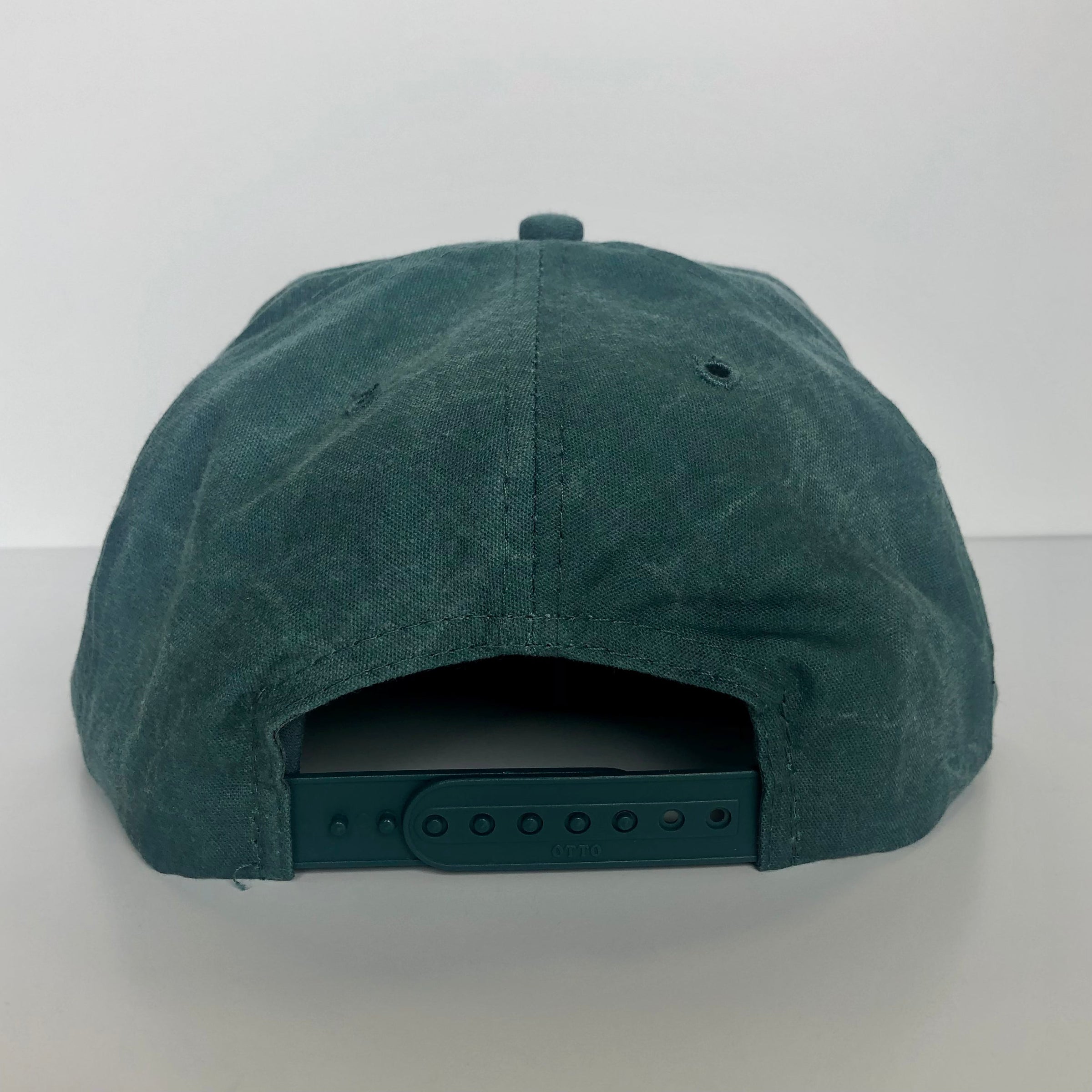 University of Your Mom SnapBack Custom Embroidered Stone washed green