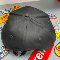 KICKIN' IT OLD SCHOOL 1996  Vintage Custom Embroidered Black Golf Snapback Cap Hat