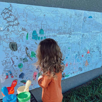 Fairy Tale Coloring Tablecloth - BIG FRENCHIES