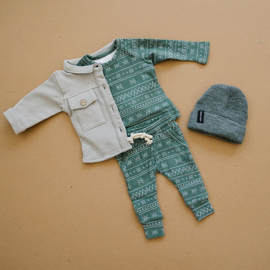 Dark Grey Mebie Baby Beanie - BIG FRENCHIES