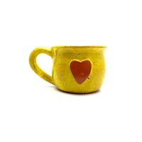 Calliope Heart Mug - Old Sunshine - BIG FRENCHIES