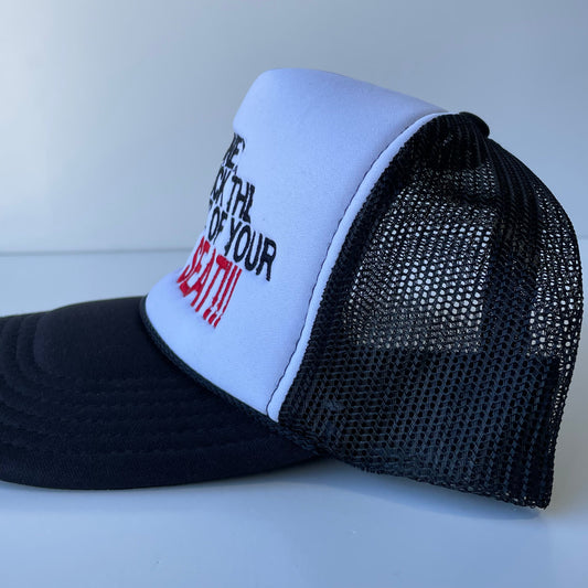 Honey I’D Suck the Fart Out of your Car Seat Custom Embroidered Mesh Trucker SnapBack Squidbillies