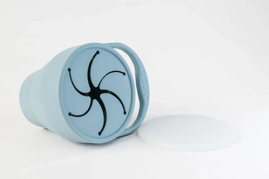 Duck Egg Blue Collapsible Snack Cup - BIG FRENCHIES