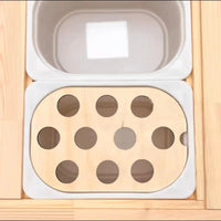 **Pre-order (Ships in 3-4 Weeks)**FLISAT Sensory Bin Insert Activity Board - BIG FRENCHIES