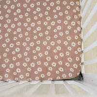 Daisy Dream Muslin Crib Sheet - BIG FRENCHIES