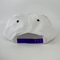 THE GRIMACE SHAKE KILLED MY BROTHER Purple White Mid Crown Rope SnapBack Cap Inappropriate Funny Hat Custom Embroidered Collab Potent Frog