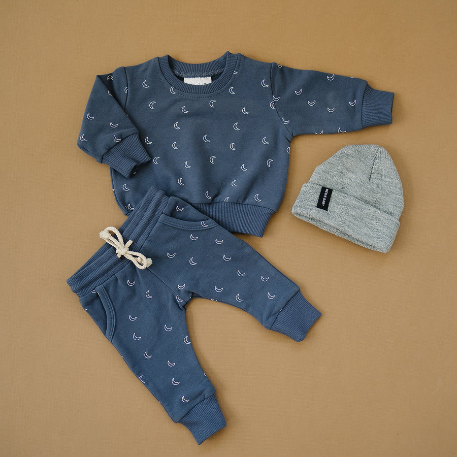 Light Grey Mebie Baby Beanie - BIG FRENCHIES