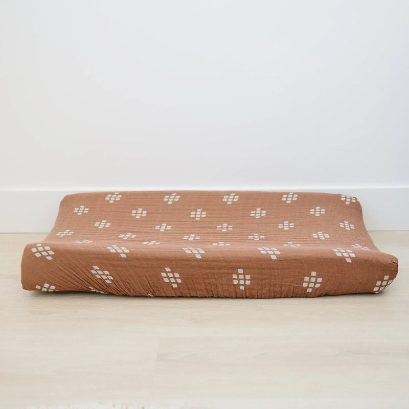 Chestnut Textiles Muslin Changing Pad Cover - BIG FRENCHIES