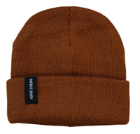Brown Mebie Baby Beanie - BIG FRENCHIES
