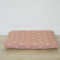 Just Peachy Muslin Changing Pad Cover - BIG FRENCHIES