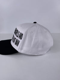 I took 50 Benadryls and now I see the hat man custom embroidered SnapBack cap hat