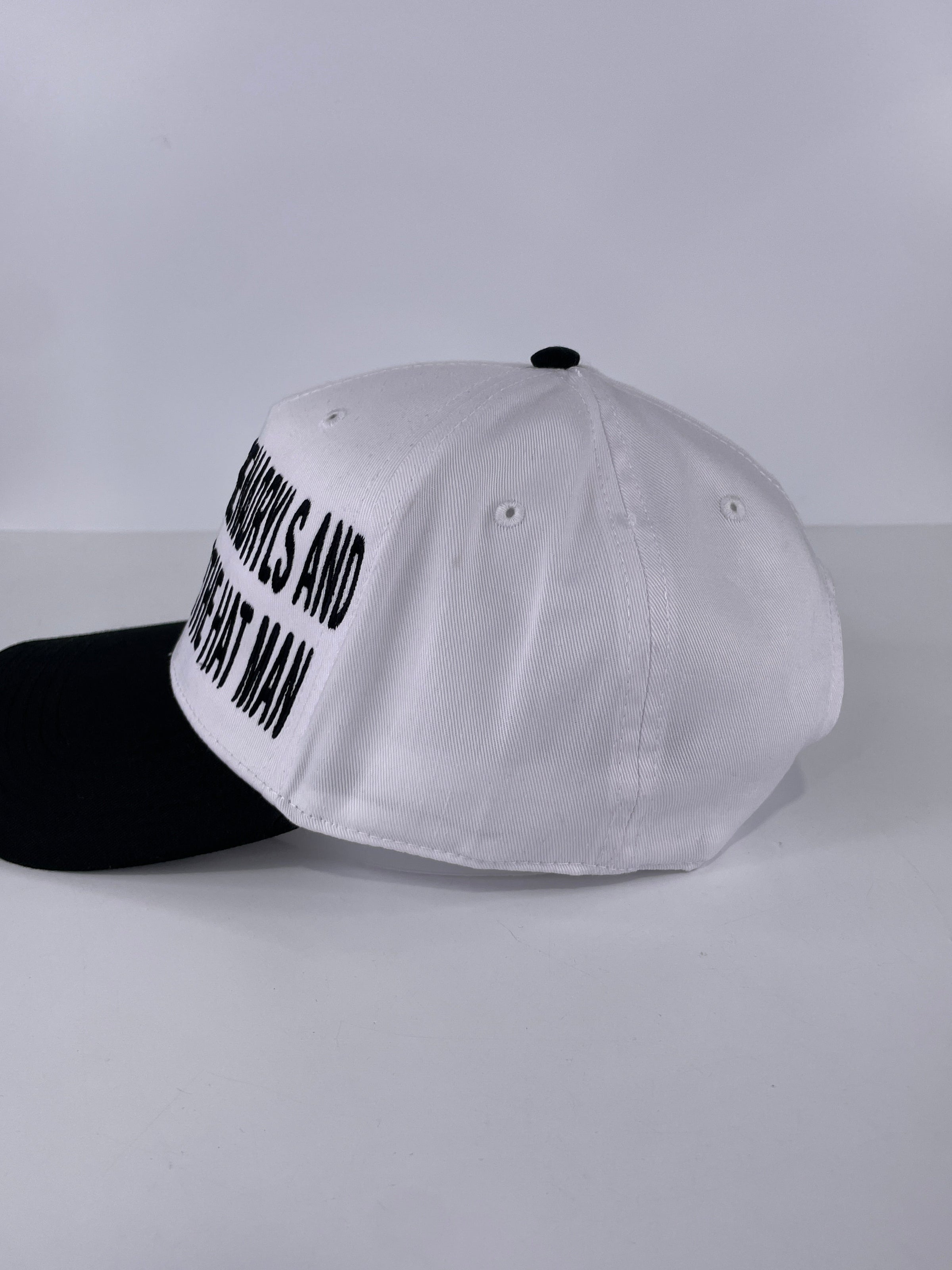 I took 50 Benadryls and now I see the hat man custom embroidered SnapBack cap hat