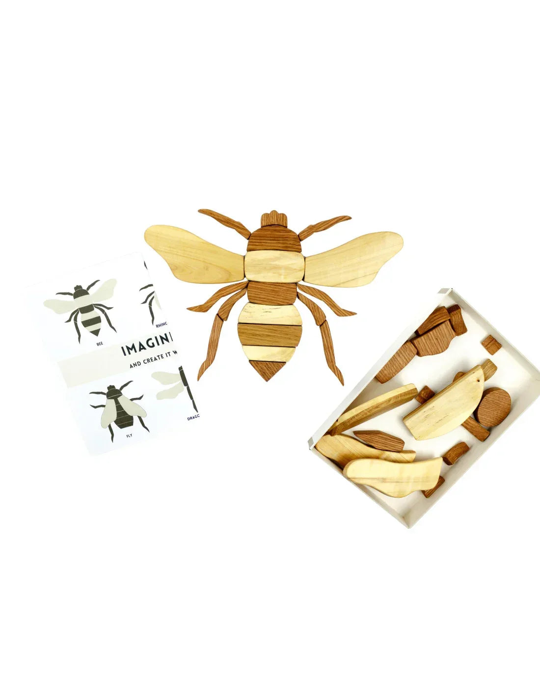 Imagine a Bug Natural Wood Set - BIG FRENCHIES