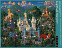 Imaginary Dragons 300 Piece Jigsaw Puzzle by Dowdle - BIG FRENCHIES