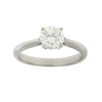 Natural Cubic Zirconium  Sterling Silver