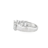4.00ct Lab Grown Diamond Eng Only 14KT White Gold