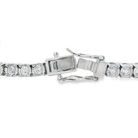 Lab Grown Diamond Tennis Bracelet Sterling Silver