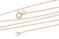 Womens chains 14KT Rose Gold