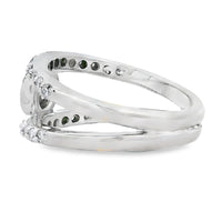 Natural .90ct Diamond Diamond Ring 14KT White Gold